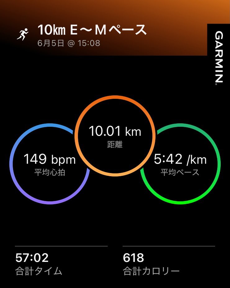 Go_55_'s tweet photo. 6月5日、10㎞ラン！ https://t.co/TYRVm8dCvx