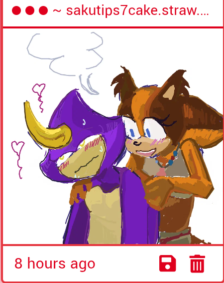 Sakuxruaaq05's tweet photo. Haha,This is truly beautiful art!!What are she talking about made him blush and sweat?

Who's draw? https://t.co/XFPzSwadDz