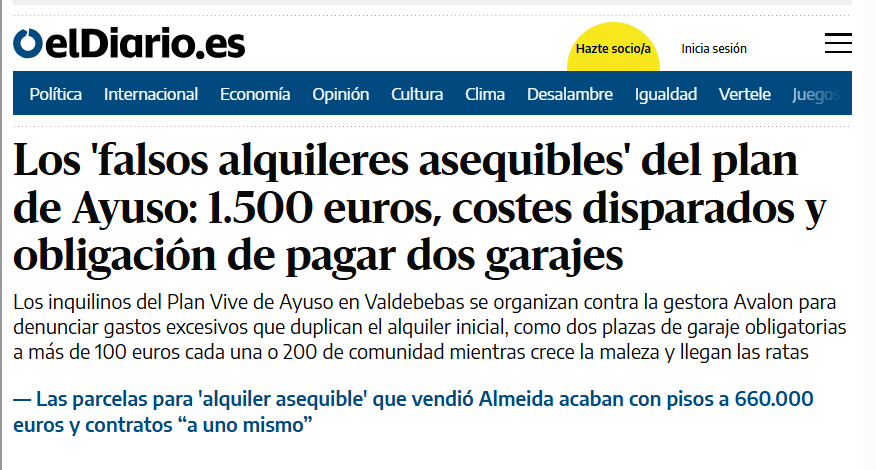 memunoz5's tweet photo. Está visto que si no eres embrión en Madrid lo llevas claro: De "se iban a morir igual", a "el calor es inspirador", pasando por "falsos alquileres asequibles".
Esto es Madrid. ¡Tremendo! https://t.co/QViPtkq8LB