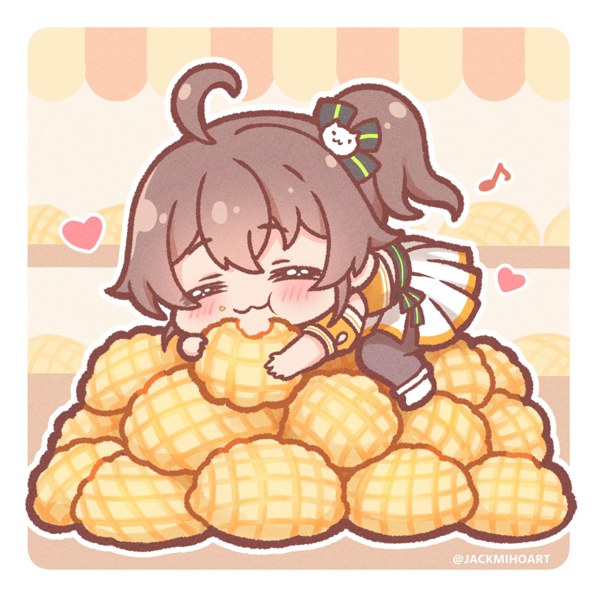 jackmihoart's tweet photo. うまうま！大満足っ🥰❤️ #祭絵 https://t.co/tA2XzCfdBW