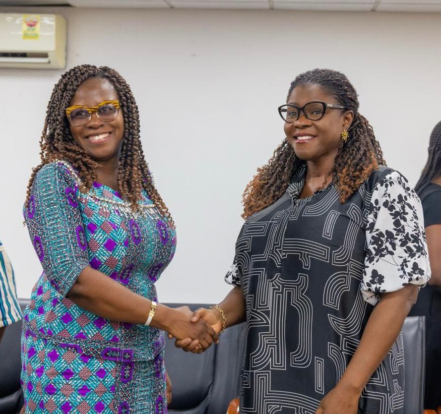 ndpcgh's tweet photo. NDPC and NCCE are strengthening collaboration on Ghana’s Consolidated National Dev. Plan. Dr. Audrey Smock Amoah, stressed coordinated action and consolidation of long-term plans into one unified long-term plan . NCCE reaffirmed its role in civic education and behavioural change https://t.co/0kKwspy5bB