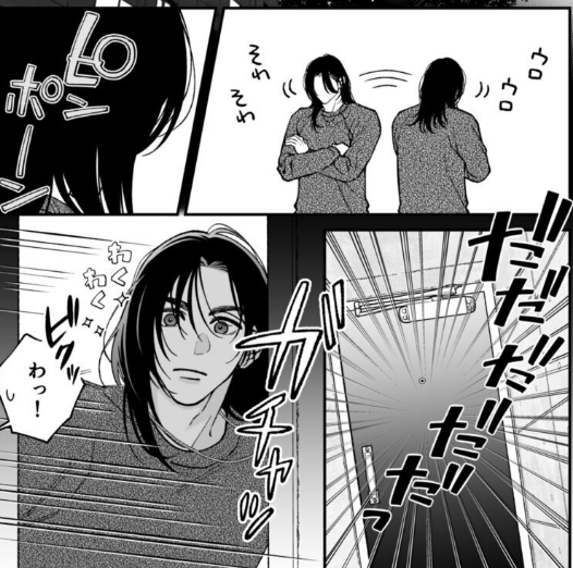 ashchane11's tweet photo. 玄関ドアの向こうにいたのは… https://t.co/vhqx2IYgyD