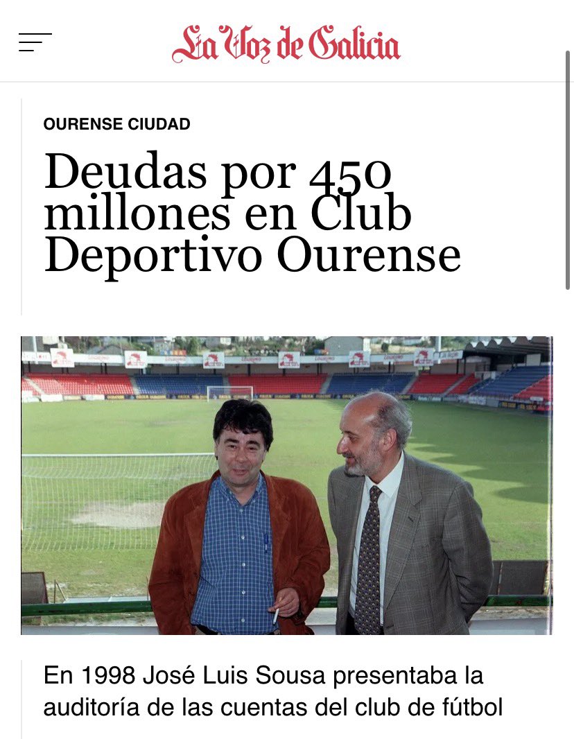 TD0ct's tweet photo. @alehooppp @Patxicito @UDOurense2014 A moda do Arenteiro con 70 anos de historia, a UD Ourense fundada no 2014 por culpa dunha xestión nefasta como a que nos arrastra a nós na actualidade. Leccións poucas https://t.co/1hLlEDXFhj
