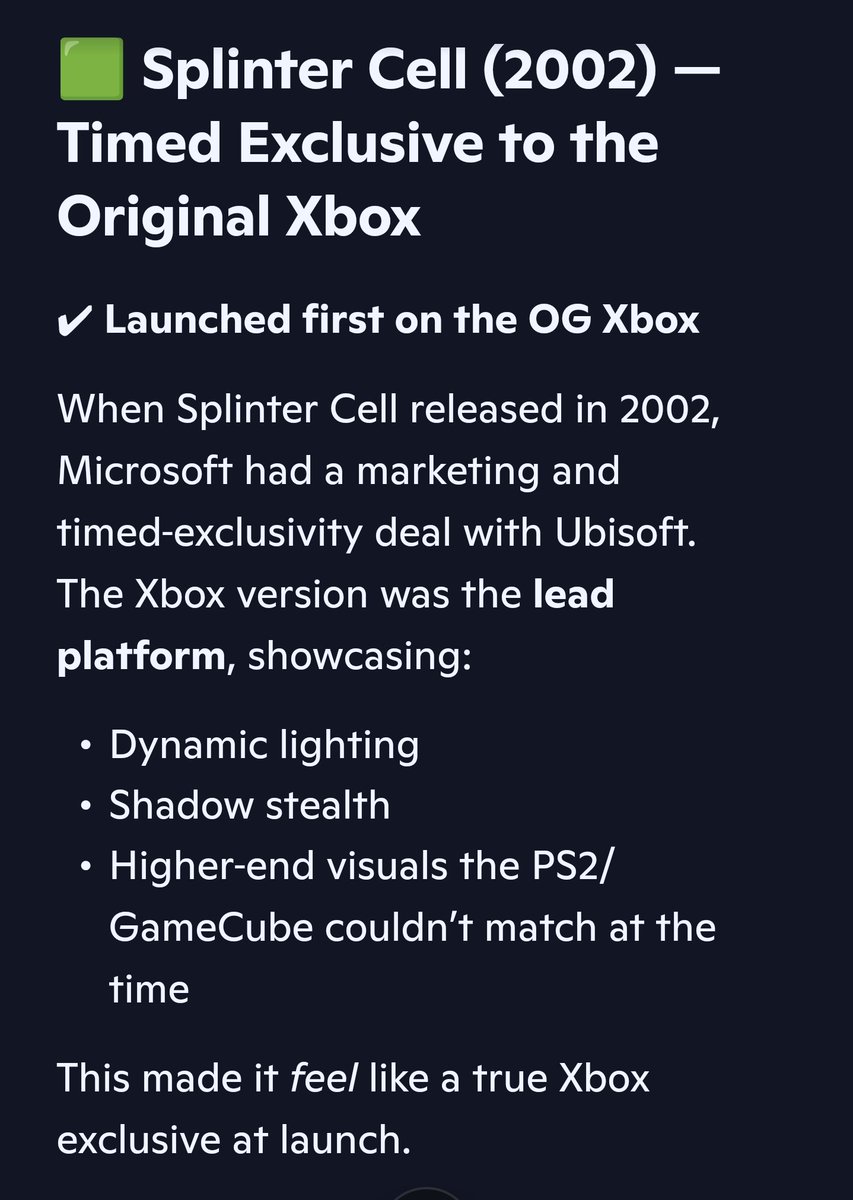 STONE_KING_X's tweet photo. I miss this XBOX. 

I wish there were more Timed Exclusives on this level for XBOX in the future. 😏

#SplinterCell
#XBOX https://t.co/ubYmenFxkK