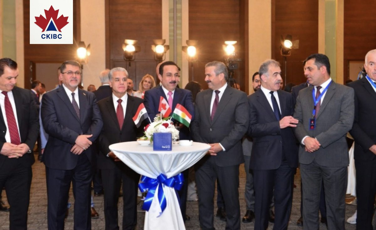 CKIBC_HQ's tweet photo. Happy 1st anniversary to the #Canada #Kurdistan #Iraq #BusinessCouncil (CKIBC)! It’s been an honor leading our efforts to foster economic partnerships and growth. Huge thanks to our supporters—here’s to many more years of shared success! 🚀
Learn more: https://t.co/Hnm46ZJzAU 🤝 https://t.co/BaNak7JcTN