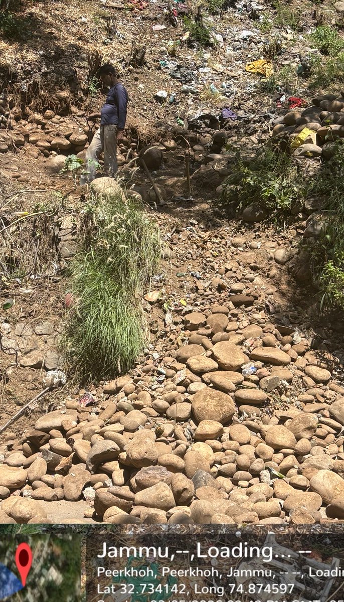 jamwal___4002's tweet photo. @OmarAbdullah @DKShivakumar Maybe the Tehsildar, Jammu didn’t see illegal construction work in progress and may say that no construction was going on
Leads to major disaster @diprjk @dmjammuofficial @Rameshkumarias @Minhas1Rakesh @OmarAbdullah  @CM_JnK  Cm sir plz take some action @OmarAbdullah help @JKNC_ https://t.co/pgjRf41Nfb