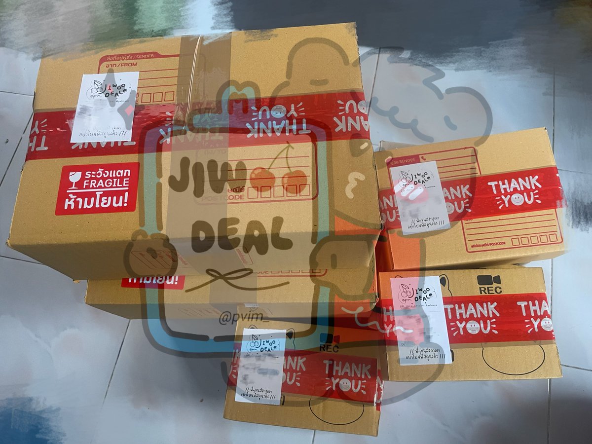 pvim_'s tweet photo. 📦 รอบส่ง 05/06

➰ จัดส่งแล้วเรียบร้อย ได้เลขแทรคแล้วจะลงที่ใต้โพสนี้นะคะ

#pvim_send_order https://t.co/7P0MkeziOr