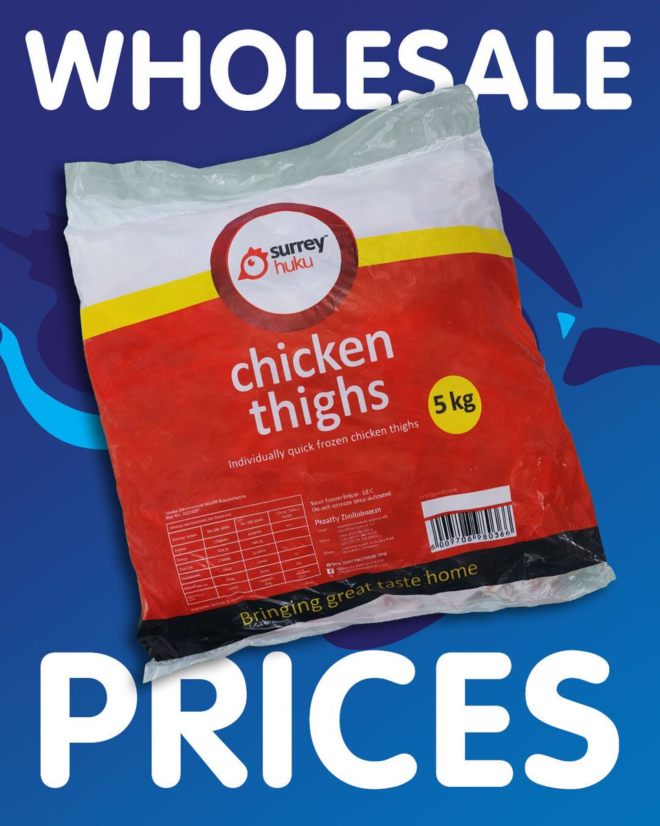 ZenithDistrbute's tweet photo. 🍽️ Caterers &amp; takeaways — stock up on Surrey Huku Chicken Thighs at Zenith Distributors, Workington Harare. 🍗 ✅ Bulk quantities available ✅ Reliable wholesale pricing Perfect for catering, meal prep &amp; food businesses.  #ZenithDistributors #SurreyHuku https://t.co/S8fyzZlqFz