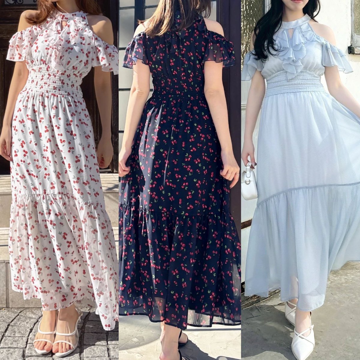 大人気ワンピが再入荷 ?? #フルーティーフリルティアードワンピース 