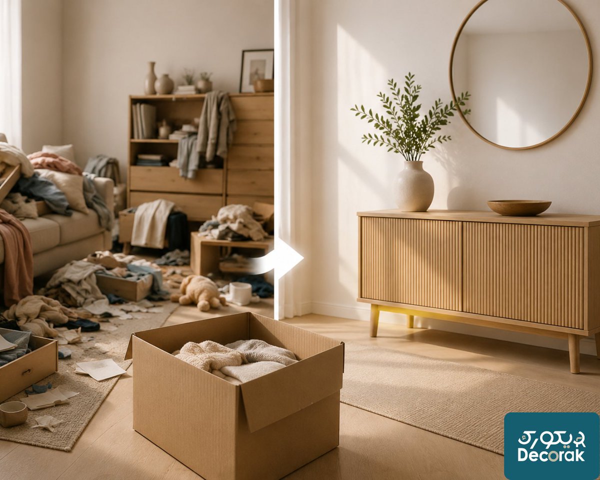 Decorak_sa's tweet photo. سر البيوت المنظمة دايمًا؟ 🤫

 مو إنهم ينظفون أكثر بل إن عندهم أشياء أقل 📦

  كل ما قلّت الأشياء، كل ما سهل تنظيمها وصعب تتفرق 

 ابدي بـ صندوق واحد وشوفي
#minimalism #تنظيم_البيت #بيت_منظم #declutter #روتين_المنزل https://t.co/7i72W4eIAV