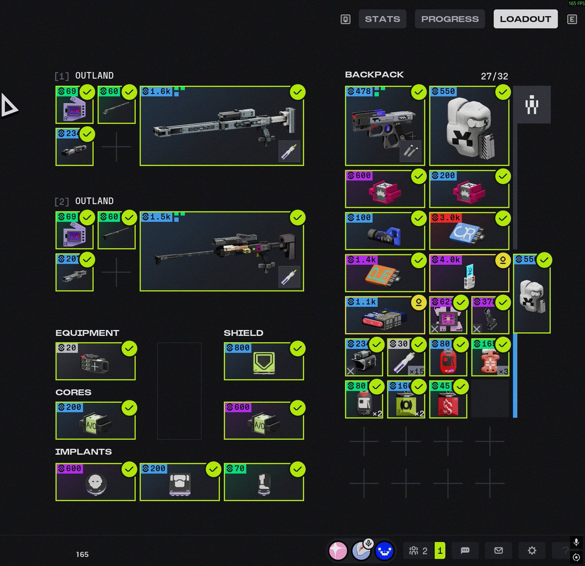 Soomiies's tweet photo. w outpost run after not getting a 6 key from it all of season 1 lmao https://t.co/QSbG2oGdYz