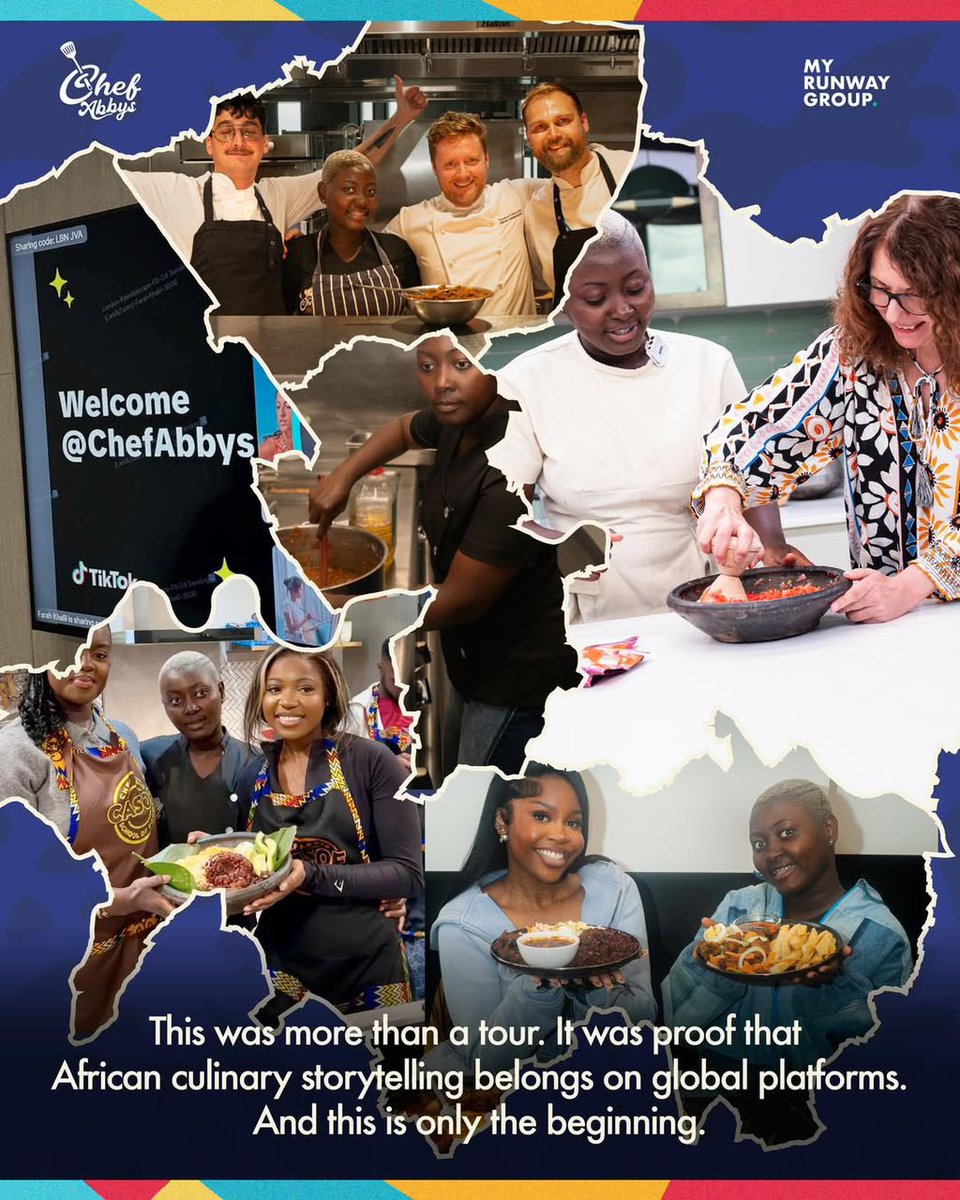 AbeikuSantana's tweet photo. Food is one of tourism’s most powerful storytellers. 

Congratulations to Chef Abby for the historic UK Food Tour showcasing the richness of Ghanaian culture, cuisine and storytelling to international audiences, creating meaningful cultural connections beyond borders.

This tour highlights how food tourism can promote Ghana’s heritage, strengthen diaspora engagement, and position Ghanaian talent on the global stage.

Thank you so much Chef Abby and My Runway Group for flying Ghana’s flag high through the universal language of food.

#ChefAbbysUKFoodTour #GhanaTourism #FoodTourism #GhanaianCuisine #TourismThroughFood #VisitGhana #abeikusantana #MrTourism
