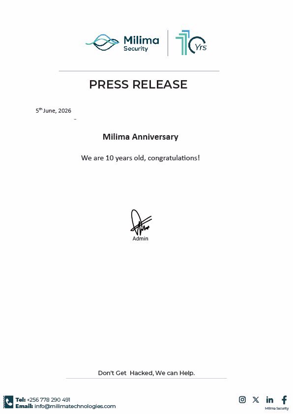 milimatechug's tweet photo. Let the celebrations begin 🎉🥳

#MilimaAt10
#AnniversaryCelebrations https://t.co/L2jY1VCmHg