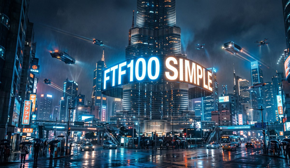 FTFflip100's tweet photo. 🚀🦁
THE FUTURE HAS A FUNNY WAY OF LEAVING CLUES.
I'M JUST SAYING... THE SIGN IS THERE. 😏
#FTF100 SIMPLE https://t.co/S1laDs1Erc