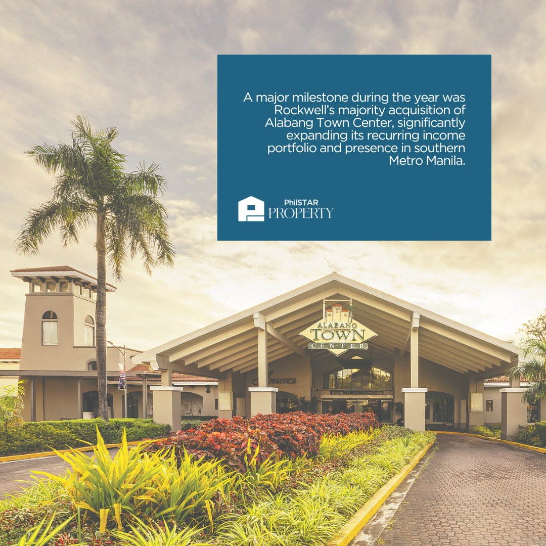 PSTARProperty's tweet photo. Rockwell Land marked its 30th year with a record financial performance in 2025, driven by strong demand across its portfolio. #PropertyPR #MediaRelease #PhilSTARProperty

READ MORE: https://t.co/PLH4rr4pxe https://t.co/Tkw6fjeYyx