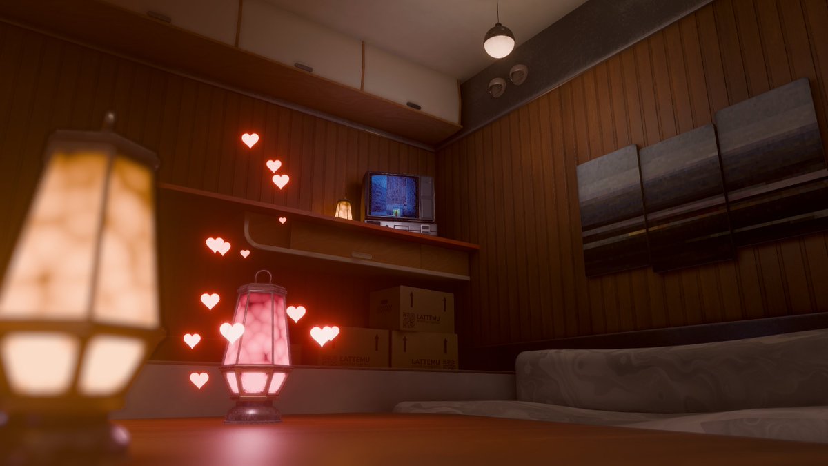 plusl4tte's tweet photo. 新作ワールド「Shelter 68」を公開しました！

落ち着いた、暖かい雰囲気の地下シェルターをイメージしたワールドです。
動画プレイヤー、ペン、imagePad など用意してあります。ぜひ、フレンドと一緒にくつろいでいってください！
https://t.co/1VeIEK1a2c

いいね・リポストよろしくお願いします！ https://t.co/kaG26ZbTp4