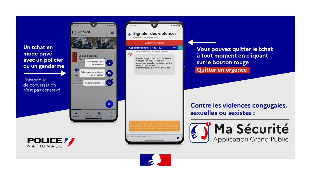 PoliceNat81's tweet photo. #protéger | 4 juin, 𝗽𝗼𝘂𝗿 𝗹𝗲𝘀 𝗱𝗿𝗼𝗶𝘁𝘀 𝗱𝗲 𝗹'𝗲𝗻𝗳𝗮𝗻𝘁 𝗰𝗼𝗻𝘁𝗿𝗲 𝗹𝗲 𝗰𝗿𝗶𝗺𝗲 𝗱'𝗮𝗴𝗿𝗲𝘀𝘀𝗶𝗼𝗻, 𝗹𝗲𝘀 𝘃𝗶𝗼𝗹𝗲𝗻𝗰𝗲𝘀 𝗽𝗵𝘆𝘀𝗶𝗾𝘂𝗲𝘀 𝗲𝘁 𝗽𝘀𝘆𝗰𝗵𝗼𝗹𝗼𝗴𝗶𝗾𝘂𝗲𝘀.
📷Victime ou témoin - Réagissez ☎️1⃣7⃣ ou 
🔗https://t.co/OIg89ZVFo1 https://t.co/yqU01WfHNK