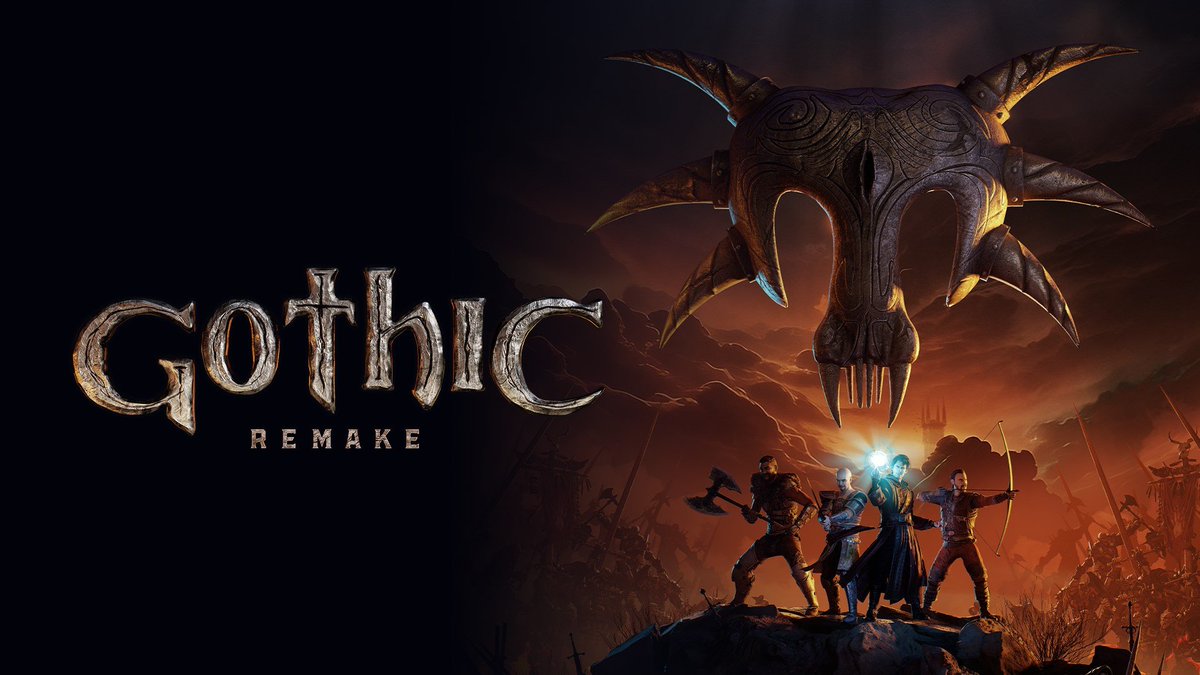 PosadaRpg's tweet photo. Hoy sale Gothic Remake.
Parece muy fiel al original, ambicioso y visualmente espectacular.

Gothic fue uno de esos juegos que te marcan para siempre: un mundo duro, libertad real y una atmósfera irrepetible.

No podré jugarlo de lanzamiento, pero espero volver pronto a la Colonia https://t.co/uZHdVhrHGb