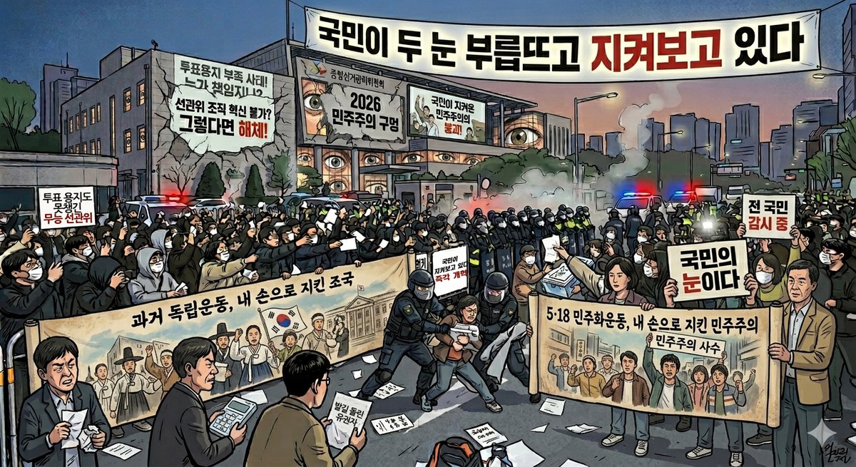 Saeminjoo_ON's tweet photo. 투표용지도 챙기지 못한 무능한 조직 선관위, 사과로 끝날 일이 아니라 차라리 해체가 답이다
-새미래민주당 김양정 수석대변인 논평(26.06.05)
https://t.co/NbBgkIwDZB https://t.co/eGXFQiL6wY