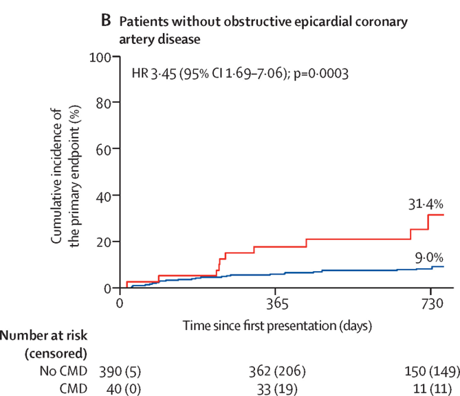 gbiondizoccai's tweet photo. In a study including 5764 patients undergoing coronary angiography, microvascular dysfunction coexisted with epicardial CAD and was associated with a higher risk of the composite of death, MI, revascularisation, or hospitalisation for HF https://t.co/JZwI7lRmV8 @TheLancet https://t.co/dIU3irCeTN