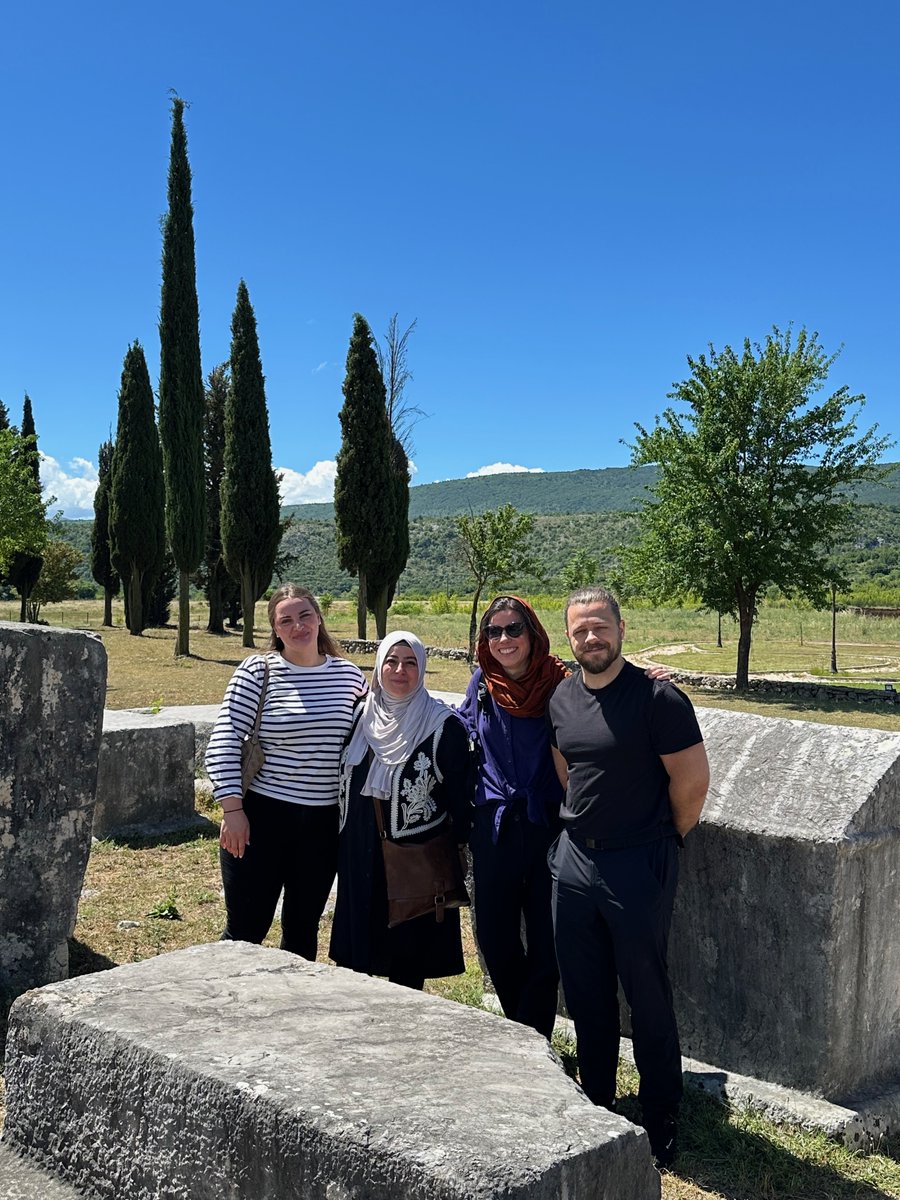 translapt's tweet photo. Experiencing Ottoman Heritage in Bosnia

On Thursday, 4 June, the workshop participants were taken on a tour of important cultural sites related to Ottoman Bosnia, led by Munir Drkić. The group visited various sites in the cities of Stolac and Mostar, including  ... https://t.co/5n1ccUciId