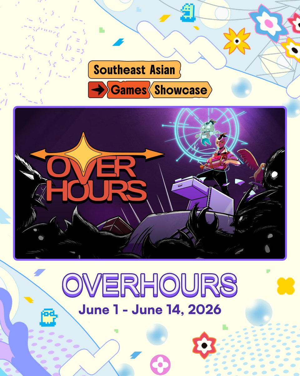 ctrld_studio's tweet photo. You've seen the showcase... now head over to Steam to start playing!🎮
The official event runs from 1st June - 14th June 2026, featuring demos, discounts and more!

Wishlist Overhours and play the demo!👇🏼
https://t.co/DhK18pTYQv

#towerdefense #summergamefest #indiegame https://t.co/2STIIyI7vM