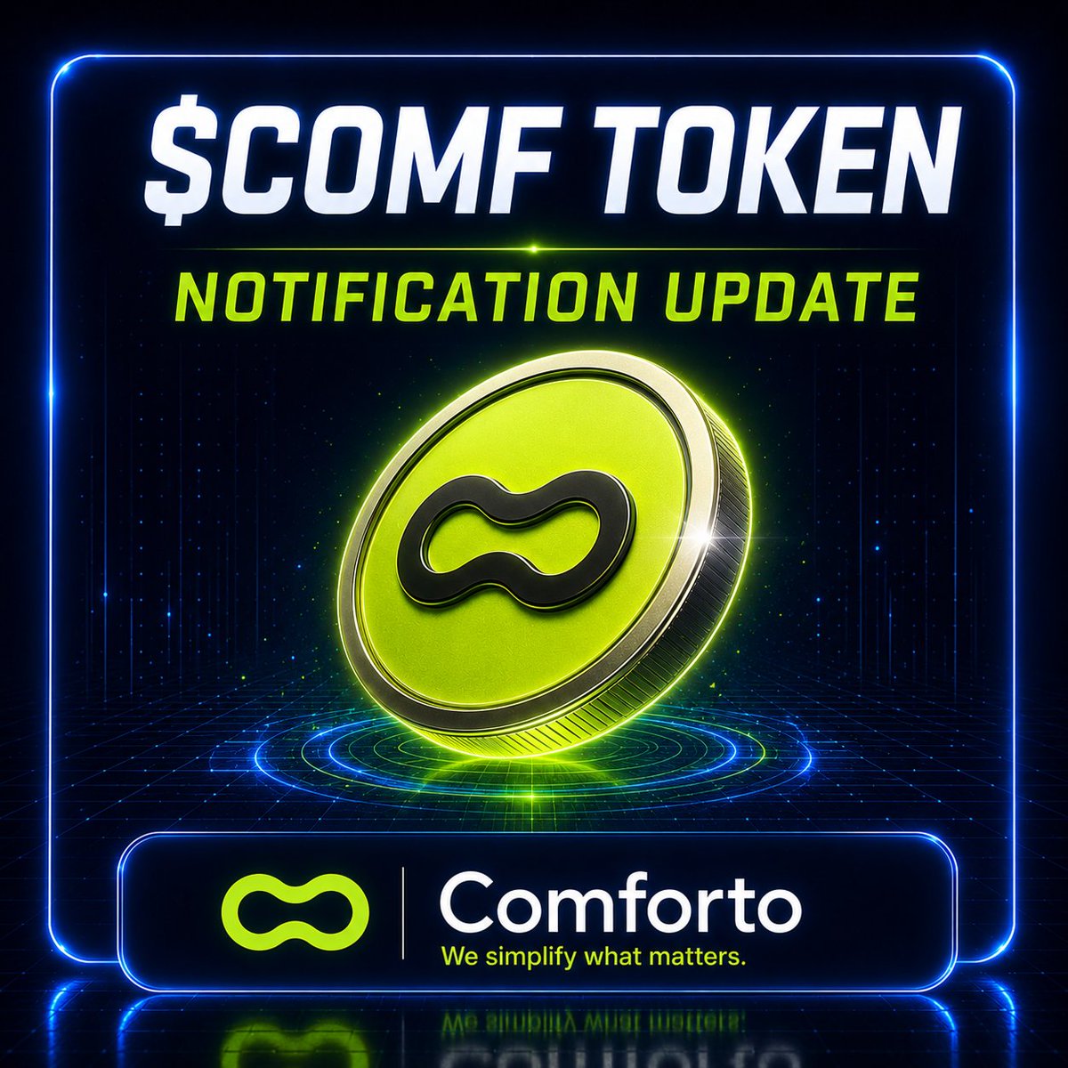ComfortoApp's tweet photo. $COMF Token — Notification Update

As expected, last week we received follow-up questions from the ČNB regarding our $COMF token whitepaper submission. This is a standard part of the notification process, and its successful completion is a necessary step prior to listing the token.

Over the past few days, we have been intensively working on addressing these queries. Following direct consultations with the ČNB, we have officially submitted our updated documentation and responses today.

We believe this brings us yet another step closer to successfully completing the notification process and proceeding with the listing.

We will keep you continuously informed of further developments.

Thank you for your trust and support.