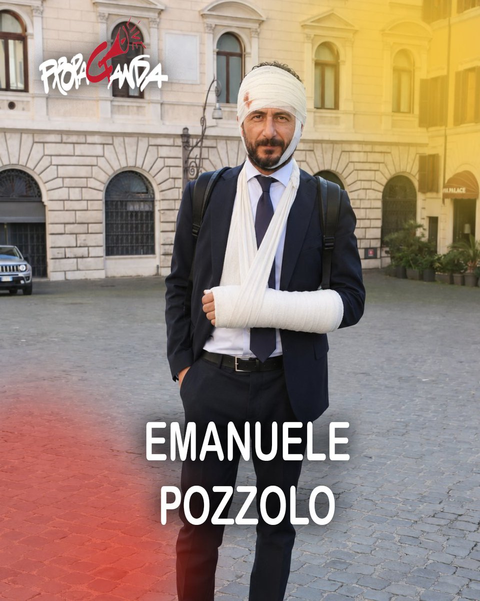 TonyStani's tweet photo. Stasera verrà in taxi #ospitimprobabili a @welikeduel  #propagandalive https://t.co/haaTFXFRhn