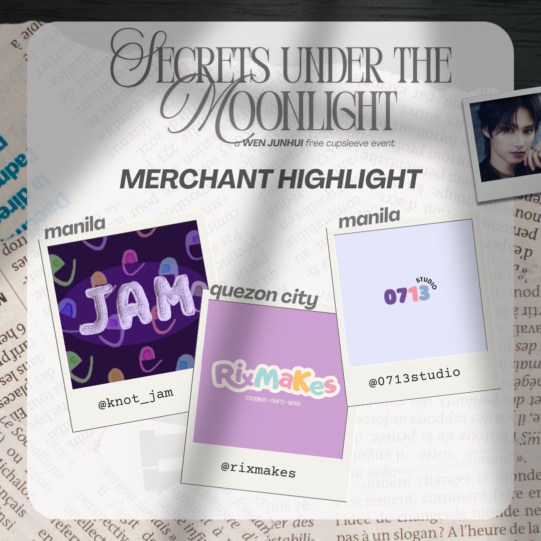 staycaratales's tweet photo. MERCHANT SPOTLIGHT 💖

Here are our merchants for tomorrow's Manila &amp; QC Jun cafe events! Let's support them kaya't halina't magpabudoool 😆🤎

@knot_jam and @0713studio will be at Yeoubi Cafe from 3-6PM
@rixmakes will be at OnaBrew Cafe from 3-6PM https://t.co/gqcN15wJN4