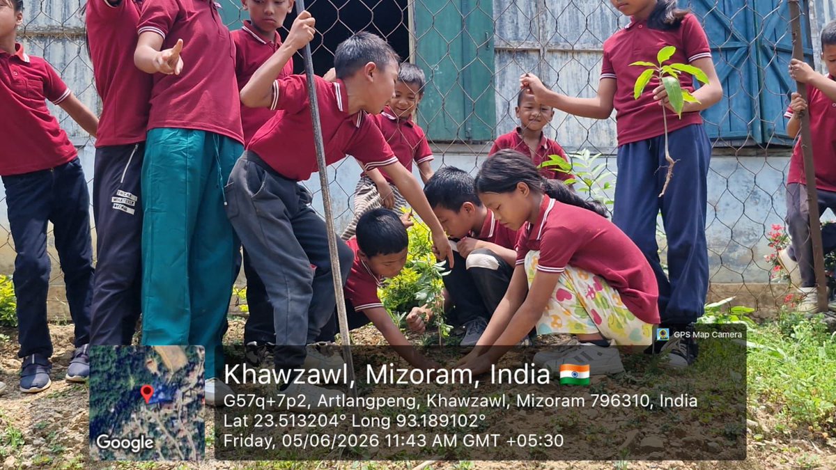 Ecoclubs_MoEFCC's tweet photo. On the occasion of #WED2026, Ecoclubs across India under EEP, MoEFCC are actively participating in nationwide plantation drives to nurture a greener future.
#EkPedMaaKeNaam
#Ecoclubs
#ClimateAction
#NowForClimate https://t.co/Qg3igNB8ti