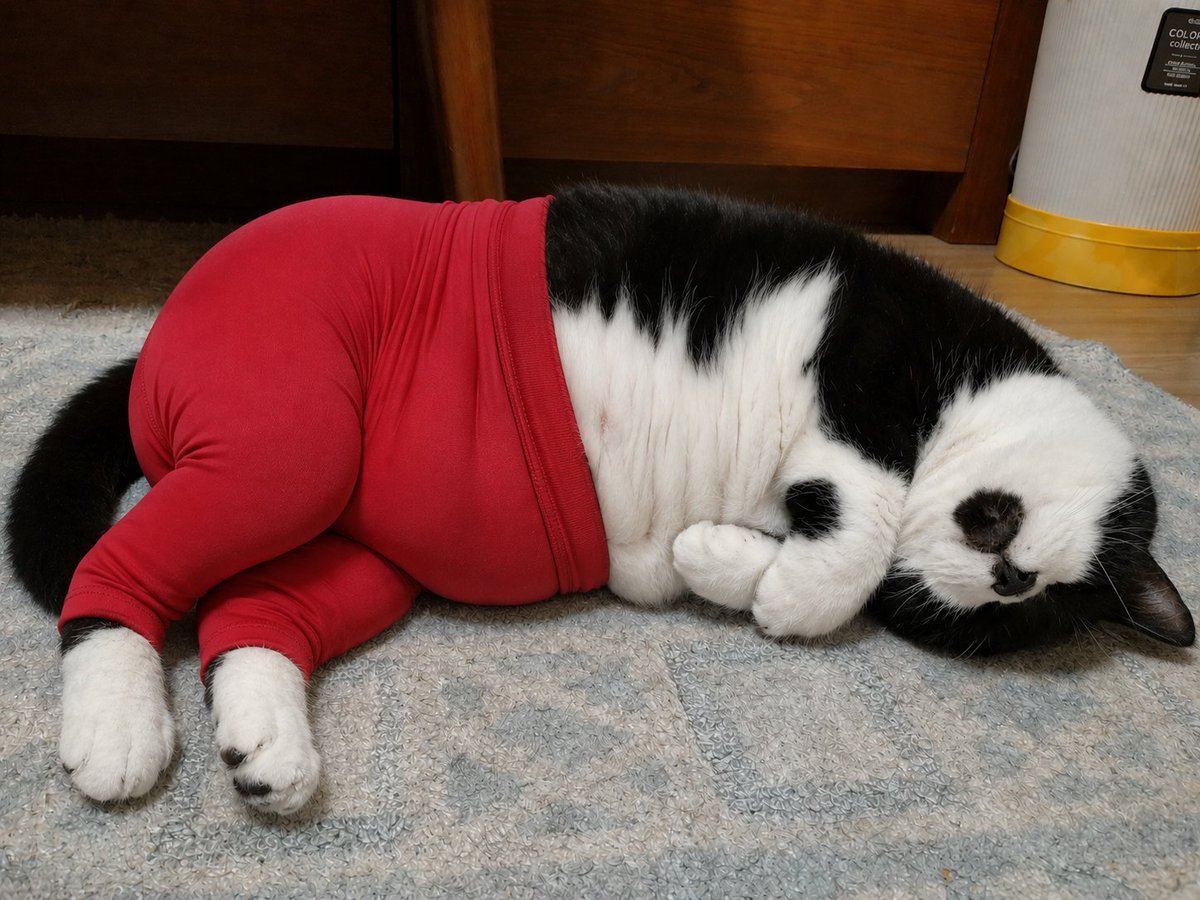 パンツ memememe ごめん、五男…ごめんて… ( ﾟ∀ﾟ)・∵ﾌﾞﾊﾊﾊﾊﾊ #猫ヨガパンツ