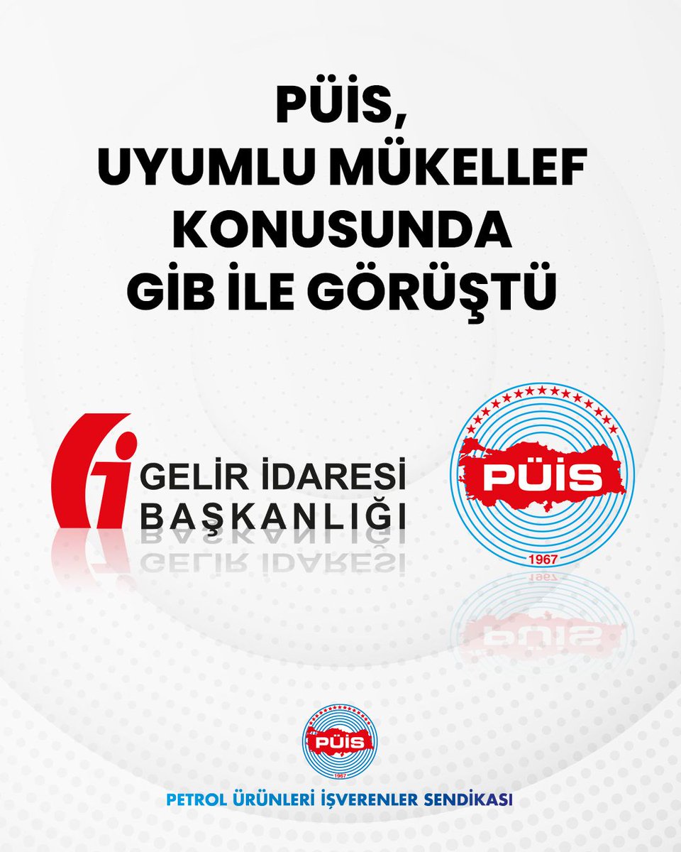 PSendikasi's tweet photo. PÜİS, UYUMLU MÜKELLEF KONUSUNDA GİB İLE GÖRÜŞTÜ

PÜİS Heyeti, Genel Başkan İmran Okumuş'un Gelir İdaresi Başkanı Bekir Bayrakdar ile yaptığı görüşmenin ardından, uyumlu mükellef uygulamasına ilişkin detayları değerlendirmek amacıyla GİB ile görüştü.

https://t.co/WACsHTMN8b https://t.co/sCBVUrOURk