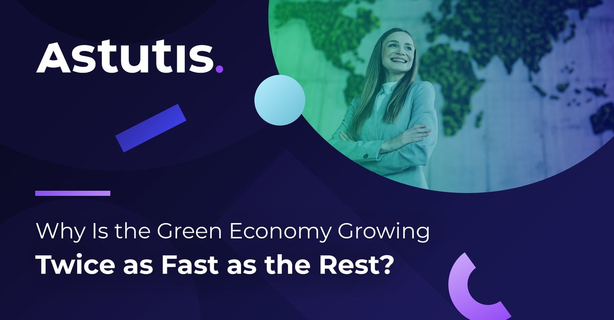 Astutis's tweet photo. Climate change reshapes risk + growth. Green economy worth $5T, growing 2x faster, set to exceed $7T by decade’s end. UK impacts, regulation (ESOS, SECR), resilience &amp; climate action as a competitive advantage. 

Read more: https://t.co/chSEt69VdF

#WorldEnvironmentDay https://t.co/GXzGk3MiHL