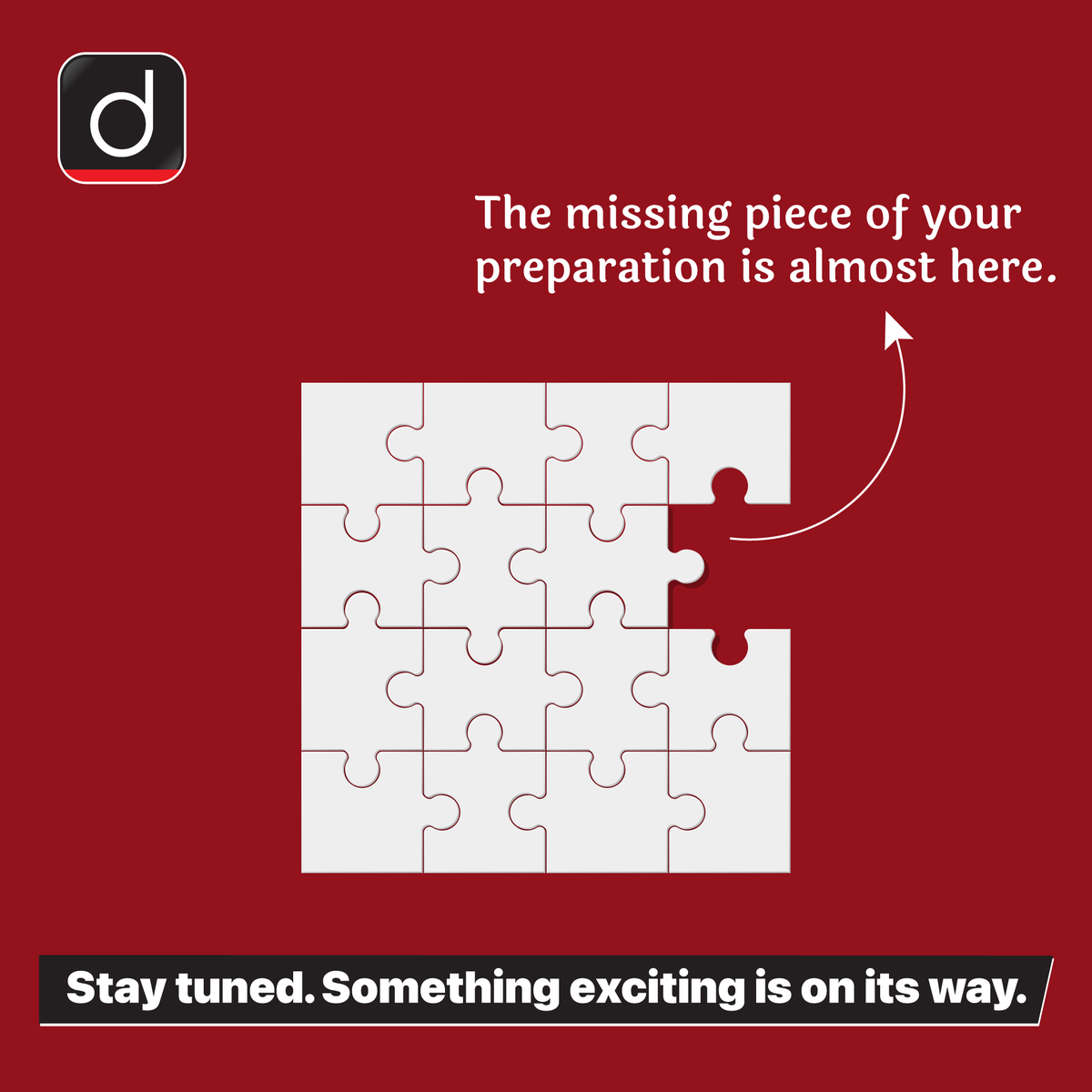 DrishtiPCS's tweet photo. One piece is missing... Do you know what it is? 👀
#OnePieceMissing #ComingSoon #StayTuned #BigReveal #TheWaitIsAlmostOver https://t.co/MniTJ63QQx