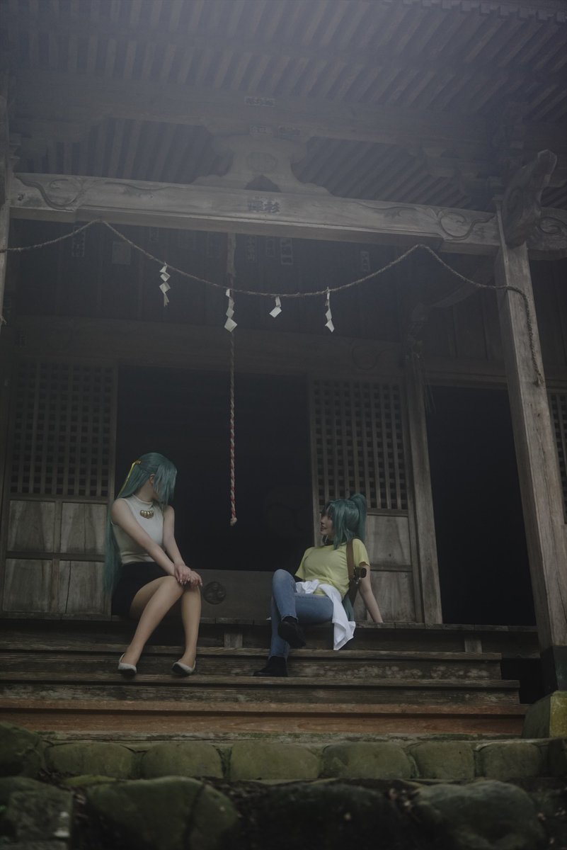 _enn_cos's tweet photo. ひぐらしのなく頃に/cos

             園崎魅音 園崎詩音

____私たち来世も双子がいいね____
 #ひぐらしコスプレ https://t.co/2EZ1gUQrQb