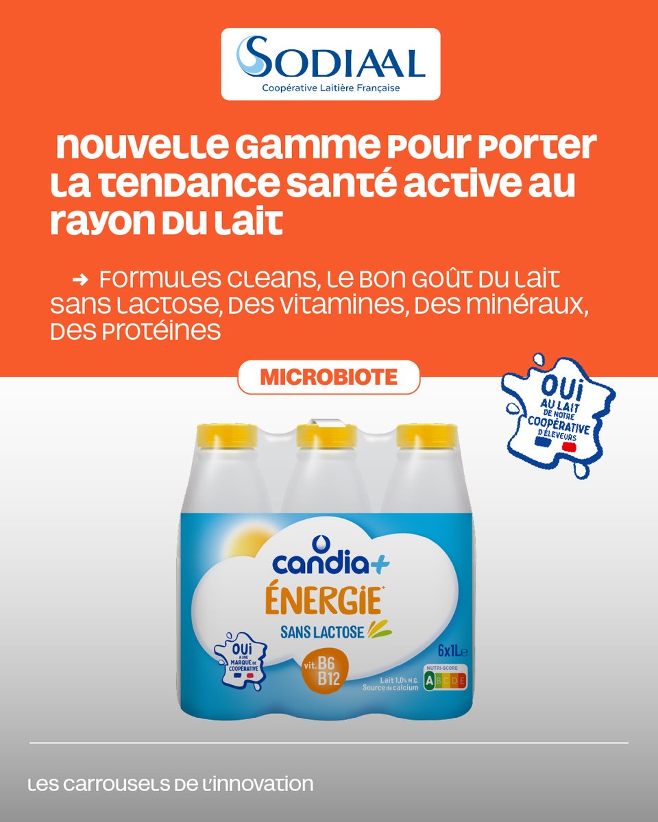 lacoopagricole's tweet photo. #SemaineLCA2026 |
Merci aux #coopératives qui nous ont fait part de leurs innovations :

👉 Huile de noyaux de mirabelle de #Vegafruits
👉 Le lait sans lactose de #Candia🥛
👉 Le #Skyr d' @IsignySteMere 
👉 Ma pause #Kéfir de #AlsaceLait !

[1/2...] https://t.co/6U0aMuOoYM