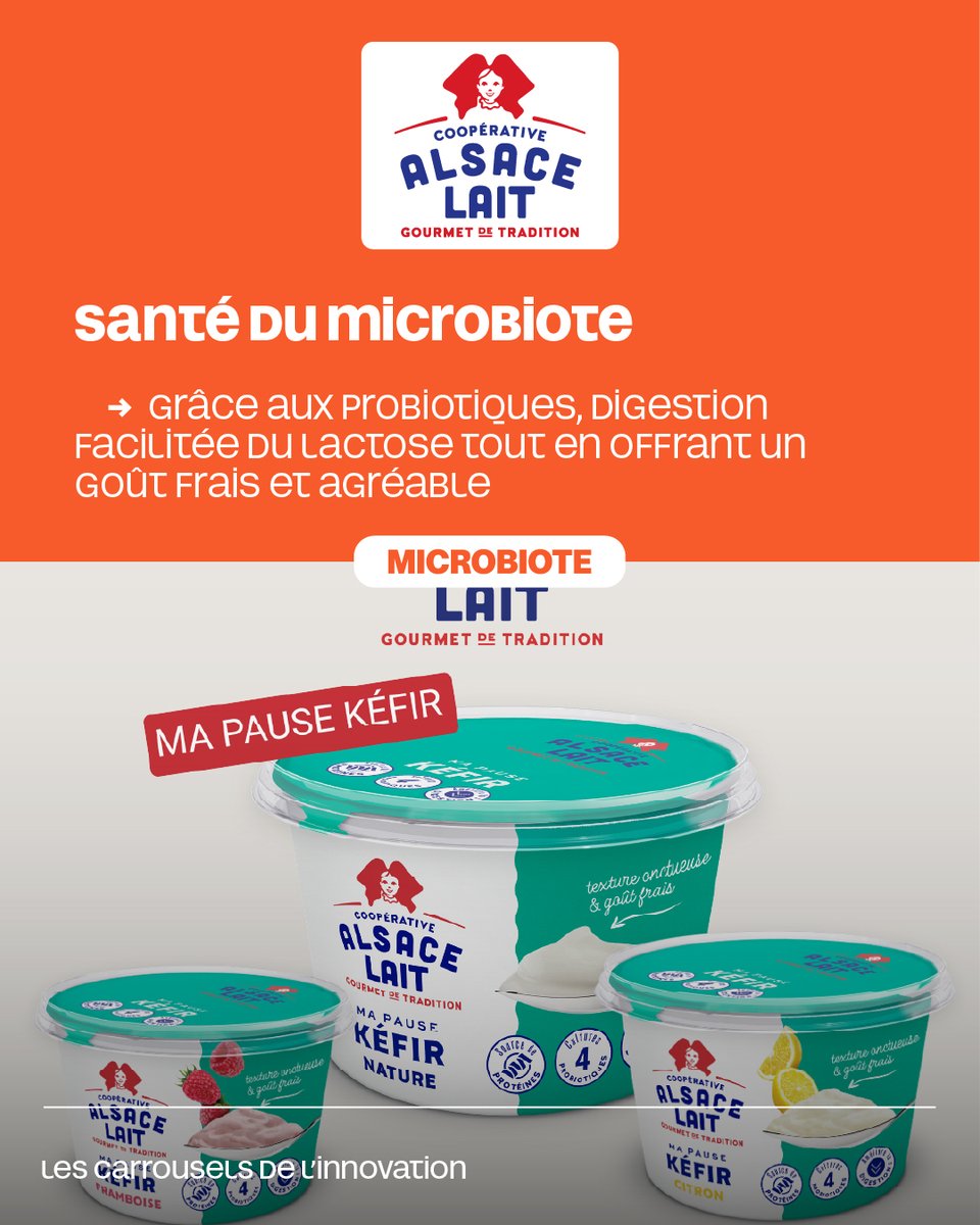 lacoopagricole's tweet photo. #SemaineLCA2026 |
Merci aux #coopératives qui nous ont fait part de leurs innovations :

👉 Huile de noyaux de mirabelle de #Vegafruits
👉 Le lait sans lactose de #Candia🥛
👉 Le #Skyr d' @IsignySteMere 
👉 Ma pause #Kéfir de #AlsaceLait !

[1/2...] https://t.co/6U0aMuOoYM