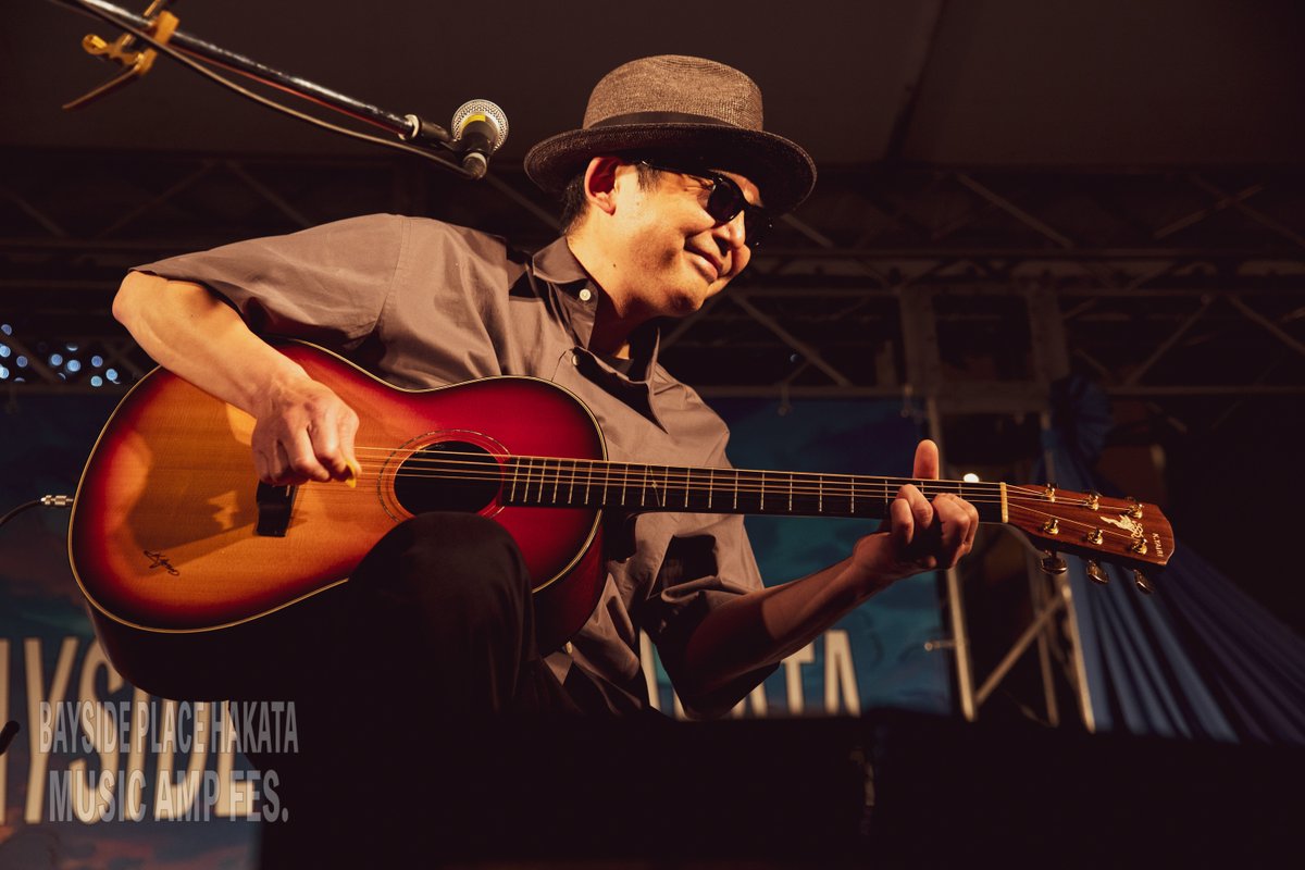 baysideplace's tweet photo. 2026. 5.30 SAT
BAYSIDE PLACE HAKATA × MUSIC AMP FES.
ステージ写真公開✨

向井秀徳アコースティック＆エレクトリック
@MatsuriStudio
百々和宏と69ers
@Momokazuhiro
原田郁子(クラムボン)
@ooo195ooo

主催 ベイサイドプレイス博多
制作協力 BIGMOUTH
@BigmouthFukuoka  @kurizen 
後援 CROSS FM https://t.co/KLbQH7xJiX