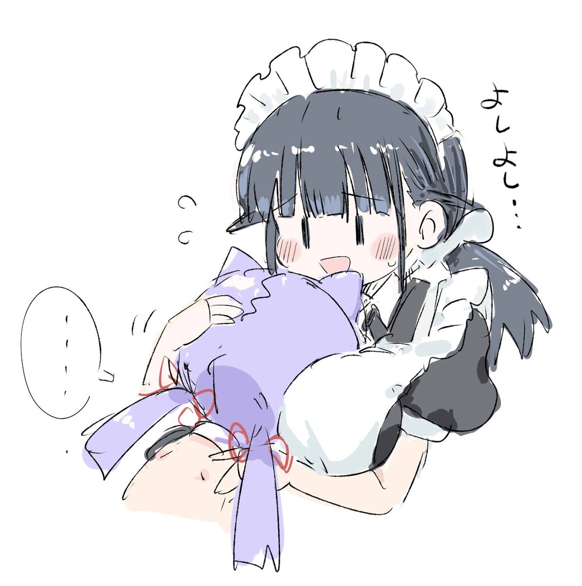 @medexiti2000 メイドちゃんのぺぇで元気出してね!なの! 