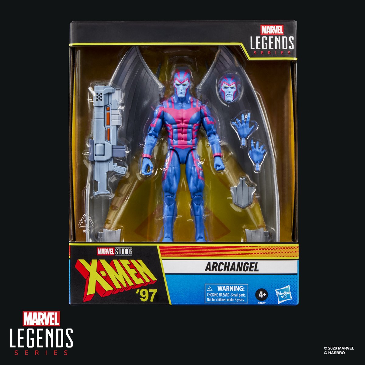 Hasbro_Store_JP's tweet photo. 【新製品情報】

G2087
#マーベルレジェンド・シリーズ 
X-MEN '97 #アークエンジェル

アークエンジェルは、自らの異形の姿と能力を治すために、すべてを捧げてきました。しかしアポカリプスの策略に巻き込まれたことで、彼の中に新たな執念が芽生えます…

#Hasbro
#MARVEL https://t.co/an4QknYusD