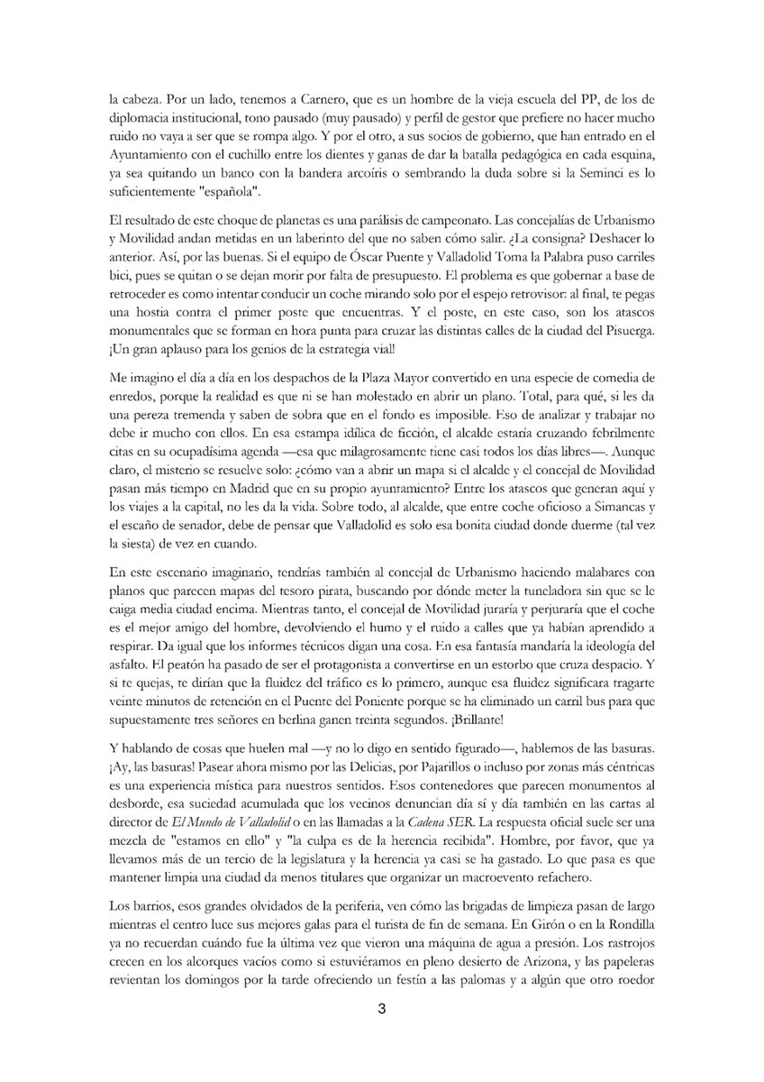 AlvaroAlAlcalde's tweet photo. @yustin Sería bonito que entre todos los "molestos" con la situación actual nos animaramos a escribirlo. Yo me he animado con un borrador de las primeras páginas. 😅 https://t.co/PyLNieed6p