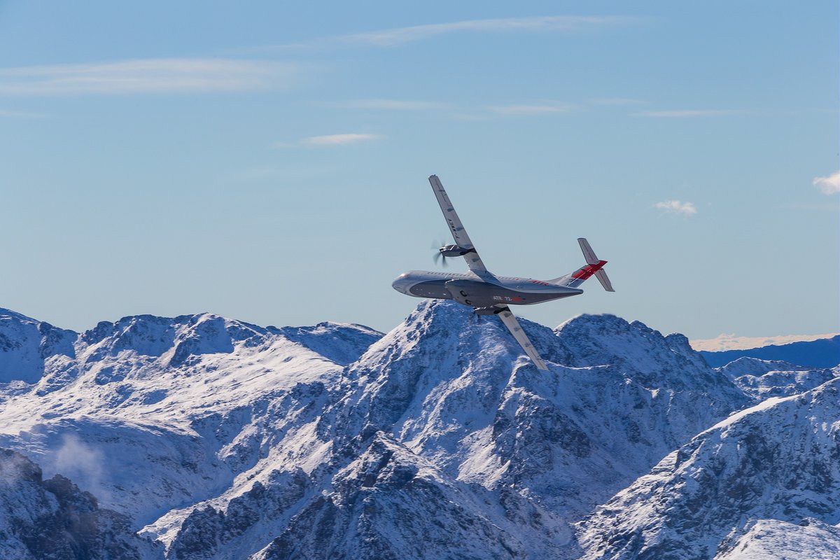 ATRaircraft's tweet photo. 🌍 Environmental progress isn't measured by promises. It's measured by action.

At ATR, sustainability isn’t a standalone initiative; it’s embedded across our operations, our products, and our partnerships: delivering measurable impact today while helping shape a more sustainable future for regional aviation.

This #WorldEnvironmentDay, we’re celebrating the progress already made and looking ahead to the next chapter of our industry’s journey toward net-zero emissions by 2050.

Read more: https://t.co/gQtfSn0r62

#Sustainability #ATR #RegionalAviation #Innovation