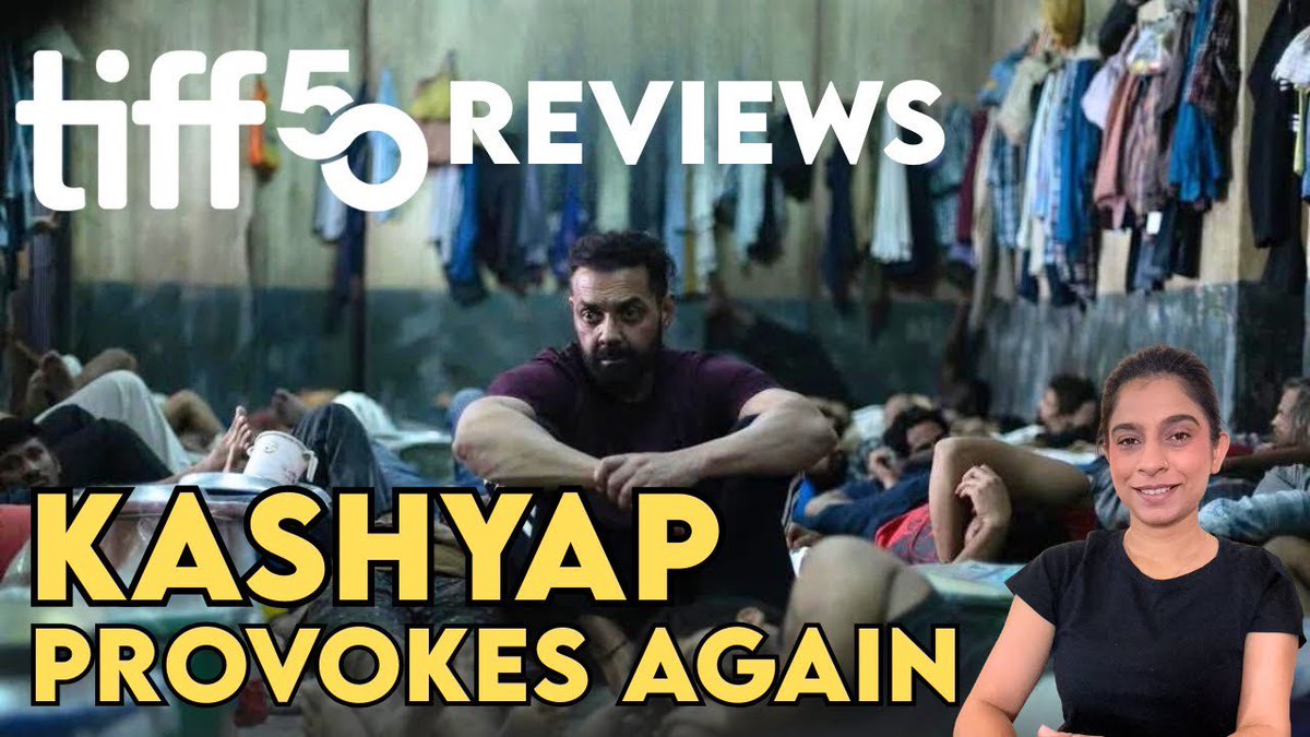 Su4ita's tweet photo. Anurag Kashyap’s Bandar, exploring (once again) the duality of man, is in movie theatres today.

Career best performance by a wildly vulnerable Bobby Deol.

Resharing my review from TIFF 2025 below…. https://t.co/MwTa2uGWGr