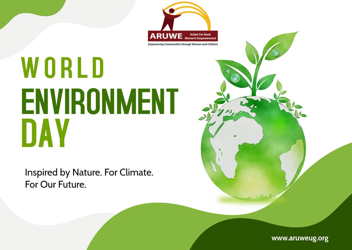 AruweU's tweet photo. This World Environment Day, ARUWE joins the call for climate action. Change does not begin somewhere else; it begins with each one of us.

Climate Action Begins with You: Act Now.
#WorldEnvironmentDay2026  #ActNow #EnvironmentalProtection #ARUWE https://t.co/OsNGoAJ90M