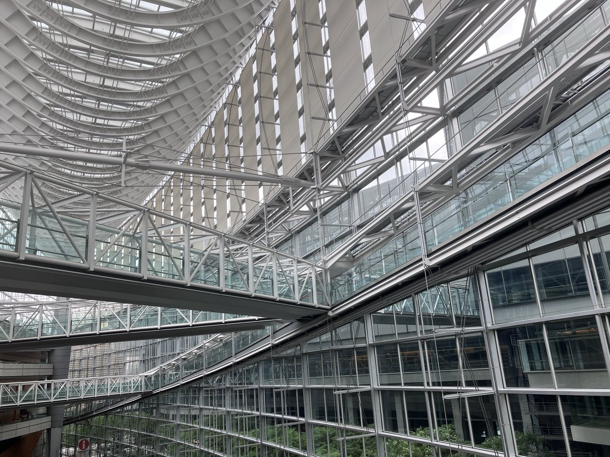 sclwrk's tweet photo. 東京国際フォーラム！ https://t.co/JyWZYxlc7N