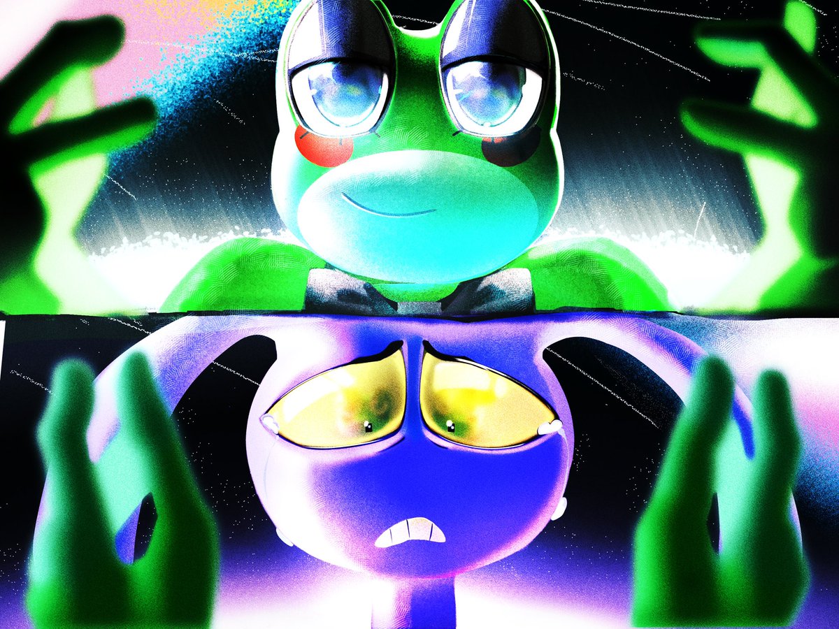 Hachid4cc's tweet photo. “Do you believe in me?”
#Jax #Ribbit #tadc 
#art #fanartㅤㅤㅤㅤ https://t.co/VHFFvrK3FM