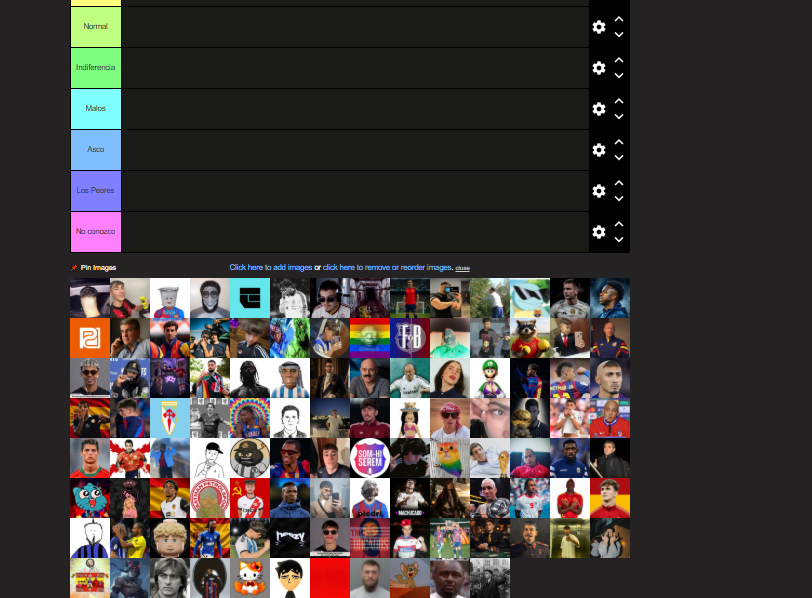 AnirFCB's tweet photo. TIER LIST DEFINITIVA DE TUITEROS 

109 TUITEROS

Si creeis que falta alguien avisad y lo pongo
https://t.co/JaMaDUpQca https://t.co/YWK3cHbQkf