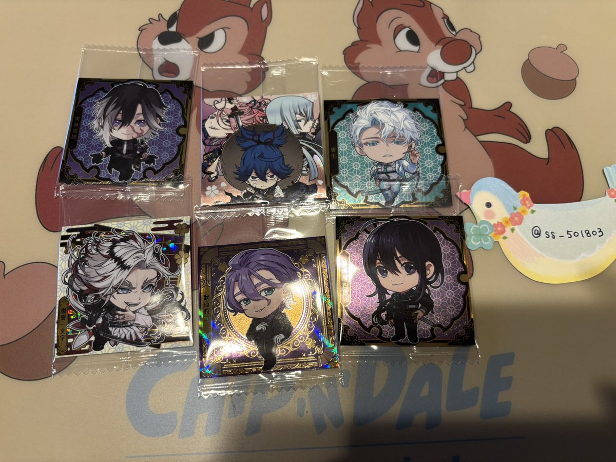 ss_501803's tweet photo. 【交換】 刀剣乱舞　ウエハース

譲:    画像

求:    大慶直胤/雲次 https://t.co/j1FDO7M4WX