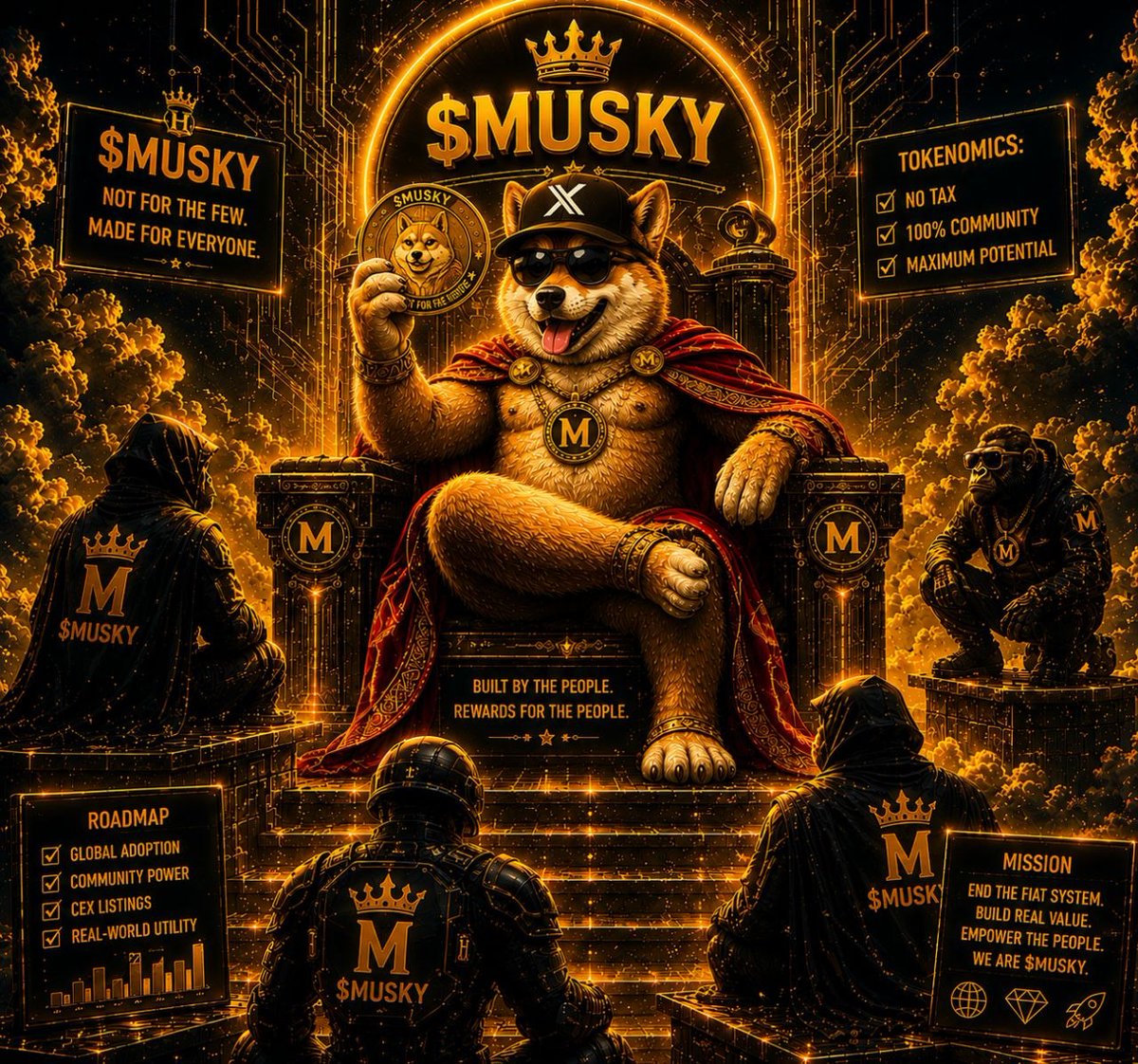 leooo757748's tweet photo. @iamsamcrypto $MUSKY 🐶🕶️🚀
The true buy‑and‑hold play — loyal pack, nonstop hype, and a rocket built to last.@musky_memecoin
Q#sol #memecoin
👉 TG: https://t.co/KVCqUi2KiY
👉 CA: GykvWkyKmzjiSH66JiA7A4KjkeM4ZoT1uQQbzg62VuSd https://t.co/Ex7xjfkbrv