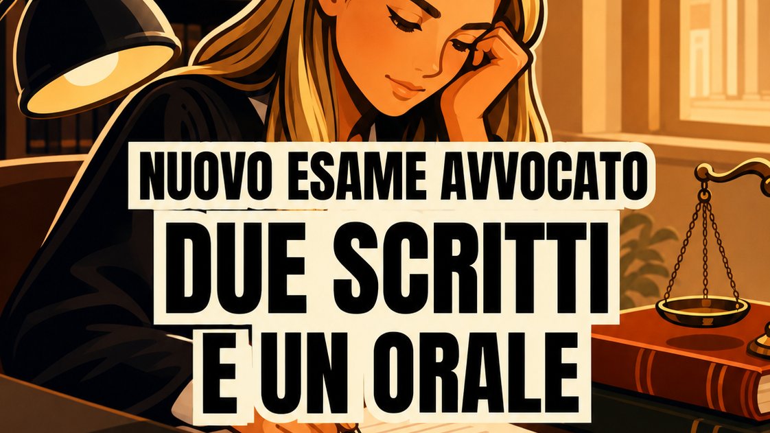 MisterLex_it's tweet photo. Esame avvocato 2026 ⚖️
Nuovo modello: due prove scritte e un orale. Il decreto giustizia supera il regime transitorio e riporta al centro parere, atto e scrittura giuridica:
https://t.co/KR4xZjd69a

#misterlex #esameavvocato #avvocati https://t.co/CMQ1keuyfR